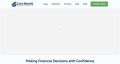 Desktop Screenshot of corewealthconsultants.com